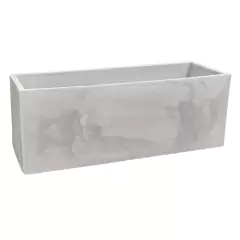 Floreira Flat 77 (39L) Cor Cimento Queimado JAPI