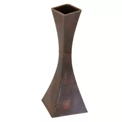 Vaso Flores Solitário Stone (Café Marmorizado) INJEPLASTEC