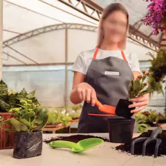 Avental para Jardinagem em Poliéster (Cinza) TRAMONTINA - Cultiv.me