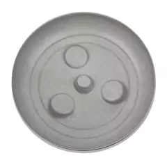 Vaso Match 36 com Prato (36L) Cor Cimento Queimado JAPI na internet