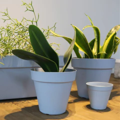 Vaso Sampa (16x14 cm) Azul Vintage VASART - comprar online