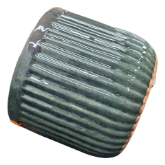 Imagem do Vaso de Cerâmica Violeta (15) Verde Acinzentado BURGUINA