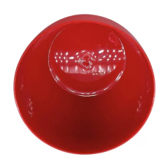 Vaso Cachepot Redondo Oxford (11x10) Cor Vermelho OKLA - Cultiv.me