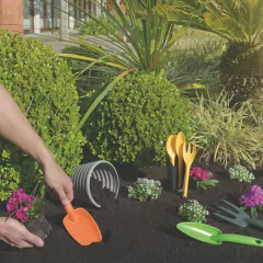 Kit para Jardinagem Cocoon Verde/Marrom (4 Peças) TRAMONTINA