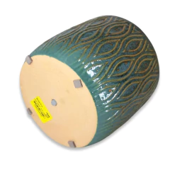 Vaso Cerâmica Mediterrâneo (12) Verde Caramelo BURGUINA - Cultiv.me