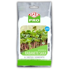 Sementes Microverdes Rabanete Vermelho Saxa (100g) ISLA