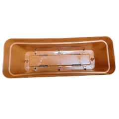Jardineira BARI 50 (49,5X18,3) Cor Terracota OKLA na internet