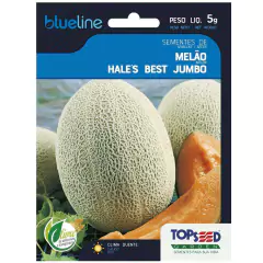 Sementes de Melão Hales Best Jumbo Blueline TOPSEED