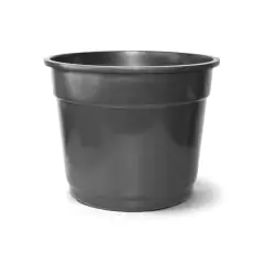Vaso redondo Nº4 preto (4,9L) NUTRIPLAN