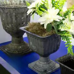 Imagem do Vaso Taça Quadrado Pequeno (700L) Coffee INJEPLASTEC