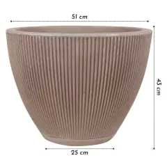 Vaso SP27 (51x43) Antique Castanho VASART - comprar online