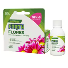 Fertilizante Líquido Concentrado para Flores (60ml) FORTH - comprar online