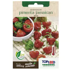 Sementes de Pimenta Jamaican [Red] TOPSEED