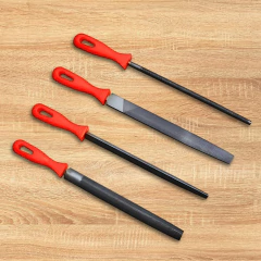 Conjunto de Lima Com Cabo Plástico (4 Peças) STARFER - Cultiv.me