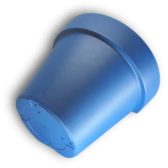 Vaso de Parede Bari (25X21) Cor Azul Cobalt OKLA na internet