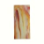 Vidrio Opalesente Wissmach rojo naranja y blanco de 26,5x12,8cm - comprar online