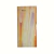 Vidrio Opalesente Wissmach rojo naranja y blanco de 26,5x12,8cm