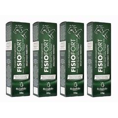 Pomada Massageadora Fisiofort Bio Instinto - Kit com 8 Pomadas ( 4 verdes + 4 premium ) na internet