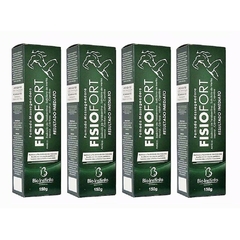 Kit 6 Pomadas Massageadora Fisiofort Verde - Bio Instinto - GuaruNaturals | Atacado e Varejo - Frete Grátis | Produtos Naturais