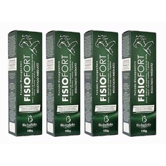 Kit 3 Pomadas Massageadora Fisiofort Verde BioInstinto 150g - GuaruNaturals | Atacado e Varejo - Frete Grátis | Produtos Naturais