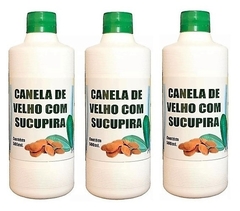 Kit 3 Canela De Velho Com Sucupira Em Gotas Natural - 500ml - comprar online