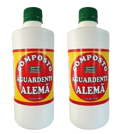 Aguardente Alemã Composto 500ml - 1 Frasco | GUARUNATURALS