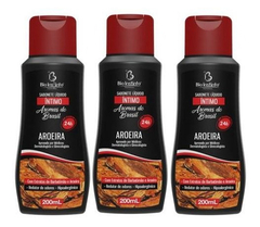 Kit 12 Sabonete Líquido Íntimo Aroeira 200ml Bio Instinto