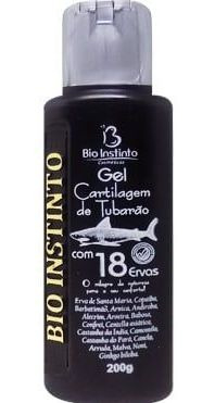 12 Un - Gel Cartilagem De Tubarão Com 18 Ervas 200gr | GuaruNaturals