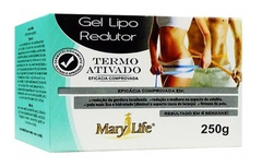 Gel Emagrecedor Lipo Redutor 250g Queima Gordura - 1 Pote