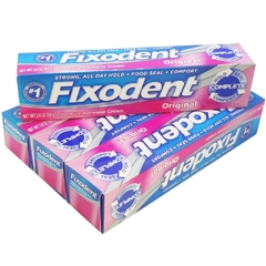 CREME FIXADOR DE DENTADURA FIXODENT 68G - ( 48 unidades ) | GUARUNATURALS