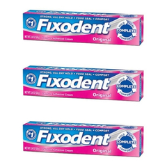 CREME FIXADOR DE DENTADURA FIXODENT 68G - ( 48 unidades ) | GUARUNATURALS