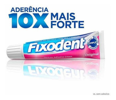 Kit 3 Fixodent 68G - Creme Adesivo Para Prótese Dentária | Guarunaturals