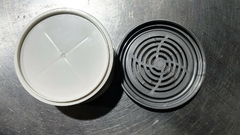 Pote Plástico E Tampa - Ideal Para Artesanatos - 1 Kit - comprar online
