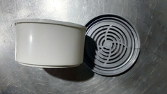 Pote Plástico E Tampa - Ideal Para Artesanatos - 1 Kit