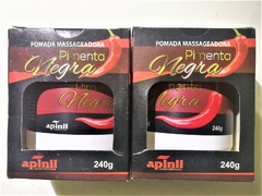 Pomada Massageadora Pimenta Negra Apinil 240g - comprar online