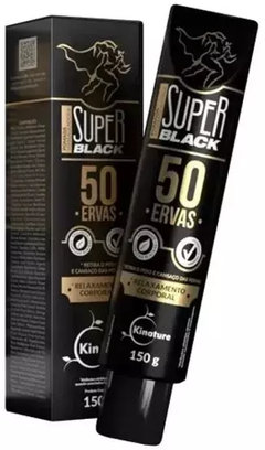 POMADA MASSAGEADORA 50 ERVAS SUPER BLACK - 150G - comprar online