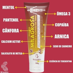 POMADA MASSAGEADORA MILAGROSA - 150G - comprar online
