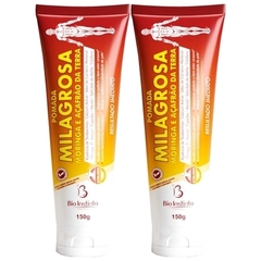Pomada Milagrosa Moringa e Açafrão da Terra 150G Bio Instinto - GuaruNaturals | Atacado e Varejo - Frete Grátis | Produtos Naturais