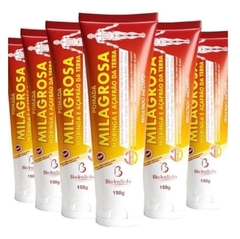 6 Pomadas Massageadora Milagrosa 150g Bio Instinto | GUARUNATURALS