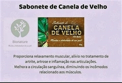 Kit com 5 Sabonetes Bionature de Canela de Velho 90g - comprar online