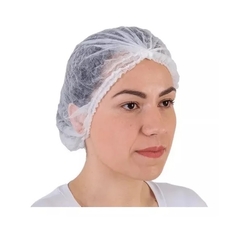 Touca Descartável Clinica - Estética - Hospital TNT Branca 500 Unidades Promoção - comprar online