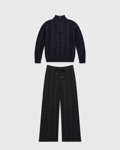 Conjunto Tricot Inglaterra Preto