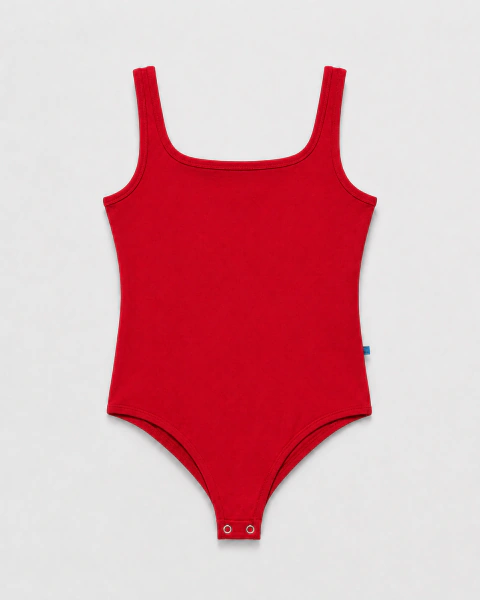Body Milenium Vermelho Pronta Entrega