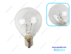 Foco 25S11/2C tRANSPARENTE Incandescente 25W 120V S11 CON BASE E12