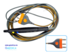Lapiz Porta Electrodos Reusable, 4 mm para ValleyLab / Conmed, Martin y Erbe - 322-045