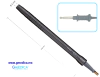 LAPIZ PORTA ELECTRODOS, REUSABLE, 0.4 MM PARA BOWA, BOVIE, VALLEYLAB, CONMED - 330-030