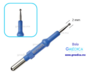ELECTRODO DE BOLA REUSABLE - 2 mm, base de 4 mm / 500-020