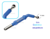 ELECTRODO DE BOLA ACODADA REUSABLE - 4 mm, base de 4 mm / 500-131