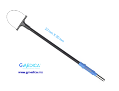 ELECTRODO DE ASA REUSABLE 20 MM X 20 MM (4 MM) 520-132
