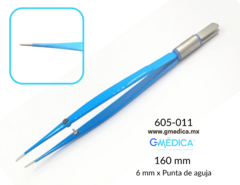 Pinzas Bipolares Recta BOWA Medical 160 mm, 0,5 x 6 mm - 605-011
